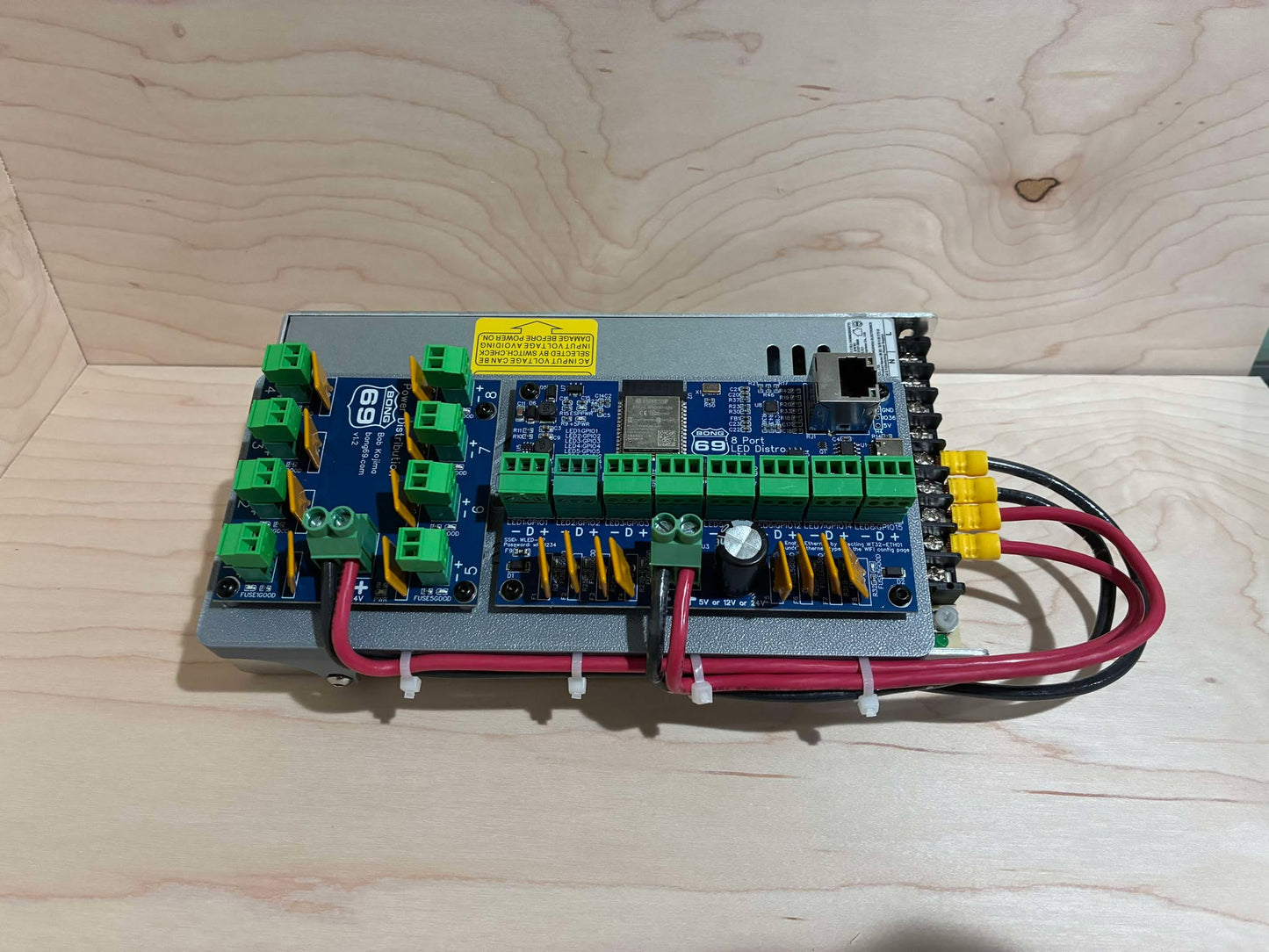 Bong 69 Controller and Power Distro Mount STL